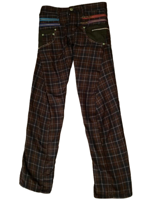 Street tartan trousers from BreathMint.