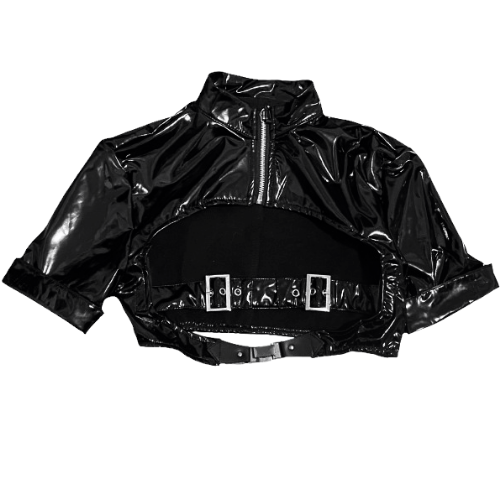 A PVC keyhole shrug.