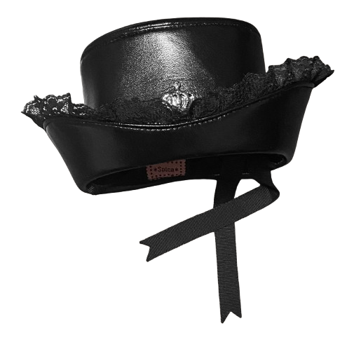 Mini Hat With Tiara from *Spica* (in black)