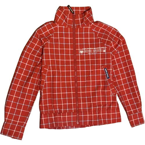 A branded tracksuit from Super Lovers.