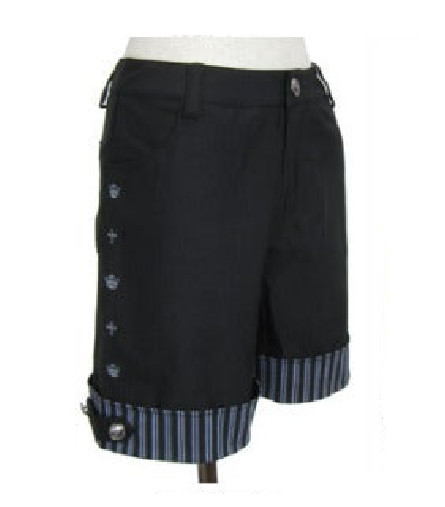 Cross Crown Embroidery Shorts from Putumayo (2014)