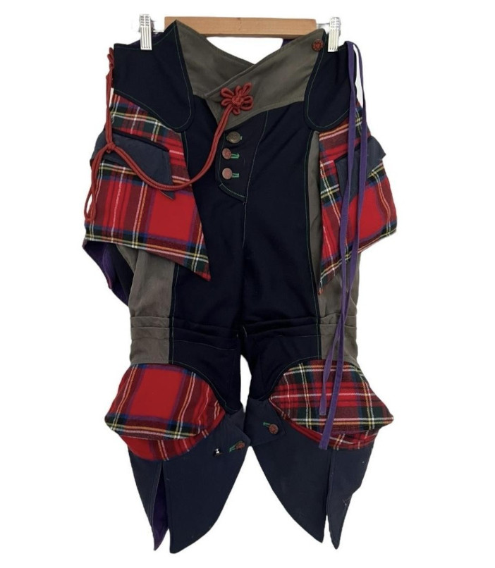 Yoroi Insect Plaid Capris from Takuya Angel