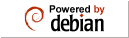 powered by debian