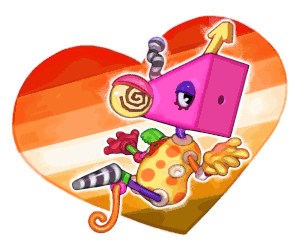 Zooble pride stickers featuring the nonbinary, agender, and butch pride flag.