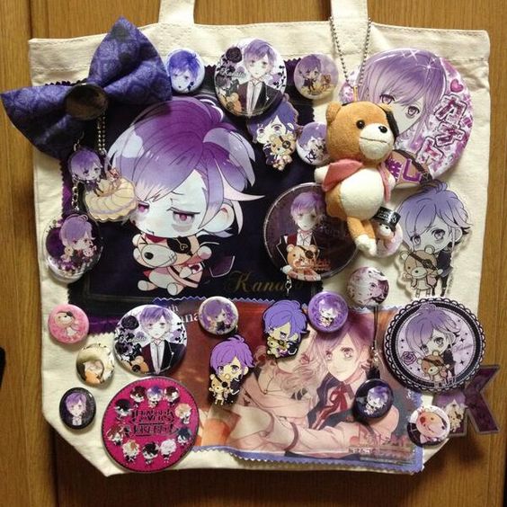 This bag depicts Kanato Sakamaki from Diabolik Lovers. This bag depicts Kanato Sakamaki from Diabolik Lovers.